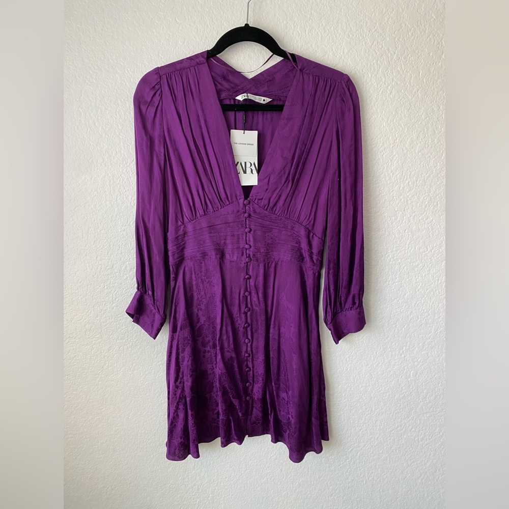 NWOT Purple Zara Dress